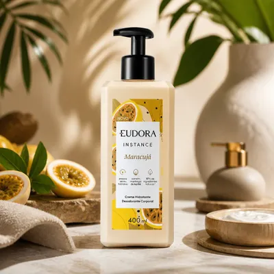 Creme Hidratante Desodorante Corporal Instance Maracujá Eudora 400ml
