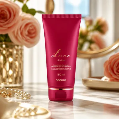 Natura - Luna - Divina - Hidratante Iluminador Corporal Perfumado 150Ml