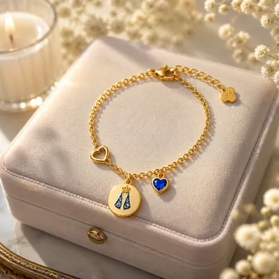 PULSEIRA NOSSA SENHORA CORAÇÃO AZUL