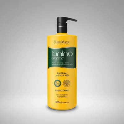 Glos Ativador Tanino Organic Banana Aveia - 1Lt