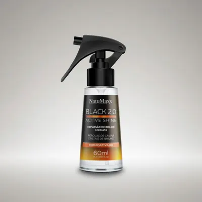 Finalizador Active Shine Black 2.0 Natumaxx