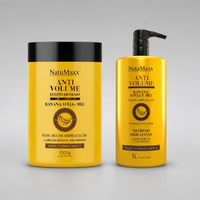 Kit Hidratação 1Lt - Tratamento AntiVolume