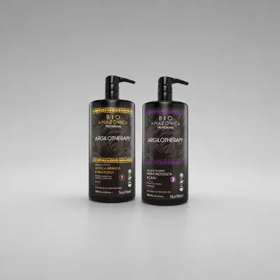 Kit Bio Amazônica Blond PróSallon 1L - Shampoo Detox + Gloss Ativador