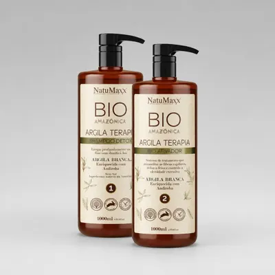 Kit Bioamazonica Shampoo + Bioativador