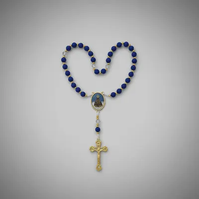 Terço Nossa Aparecida Azul