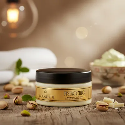 Manteiga Corporal Pistachio Bacio de latte Ultra Hidratante