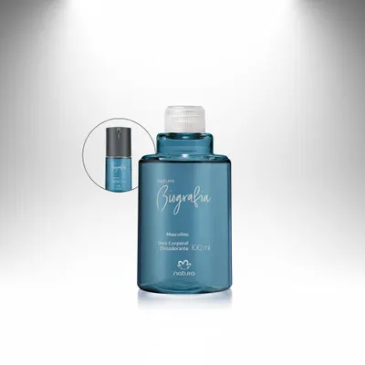 Refil Desodorante Corporal Biografia Masculino 100 ml