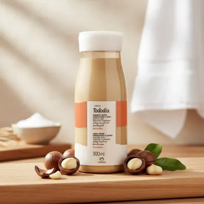 Sabonete líquido Tododia cremoso Macadâmia  300ml