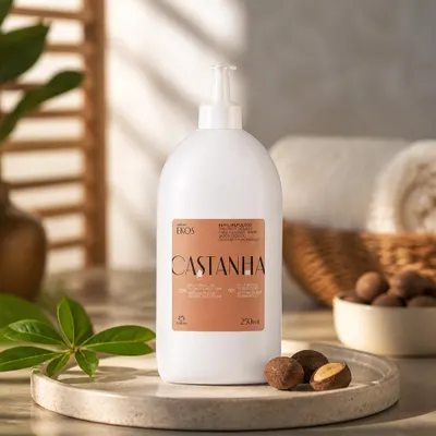 Refil Sabonete Líquido Para Mãos Castanha Ekos 250 ml