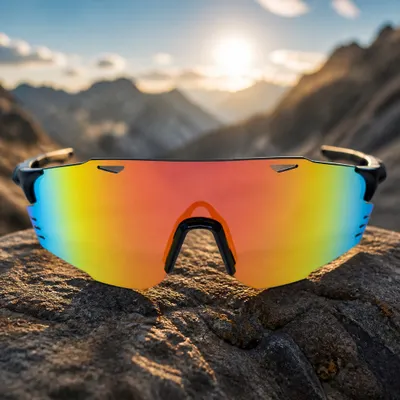 Óculos de Sol Esportivo Colorido
