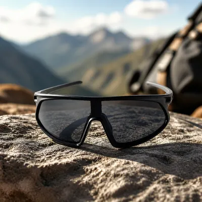 Óculos de Sol Oversize Preto