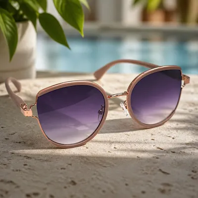Óculos de Sol Rose Gold