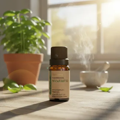 Óleo Essencial Manjericão Via Aroma - 10ml