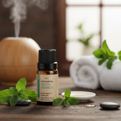 Óleo Essencial Menta Piperita (Hortelã Pimenta) Via Aroma - 10ml