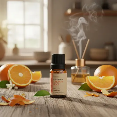Óleo Essencial de Laranja Doce Via Aroma - 10ml