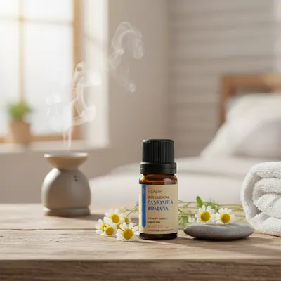 Óleo Essencial Camomila Romana Via Aroma - 3ml