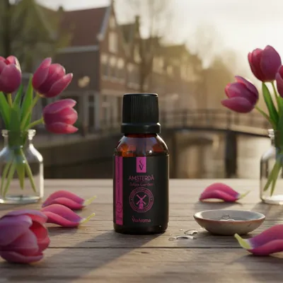 Essência Hidrossolúvel Amsterdã Linha Mundo Via Aroma - 30ml