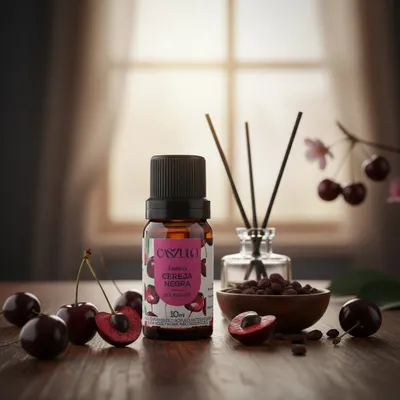 Essência Cereja Negra Caszulo - 10ml