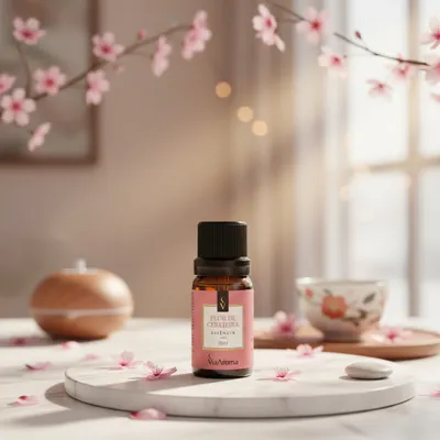Essência Flor de Cerejeira Via Aroma - 10ml