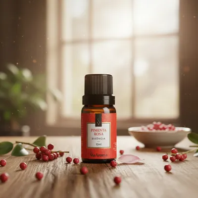 Essência Pimenta Rosa Via Aroma - 10ml