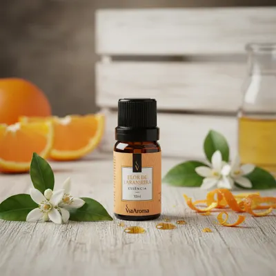 Essência Flor de Laranjeira Via Aroma - 10ml