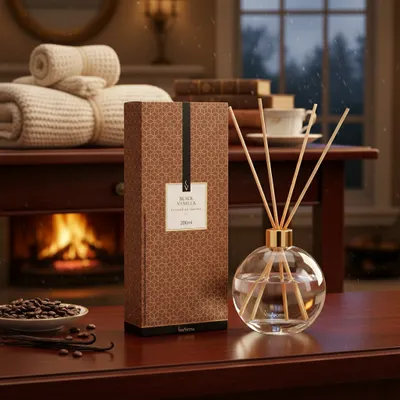 Difusor de Varetas Black Vanilla Via Aroma - 200ml