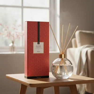 Difusor de Varetas Flor de Cerejeira Via Aroma - 200ml