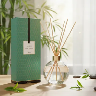 Difusor de Varetas Bamboo Via Aroma - 200ml