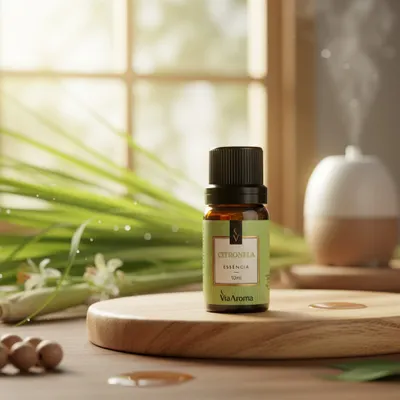 Essência Citronela Via Aroma - 10ml