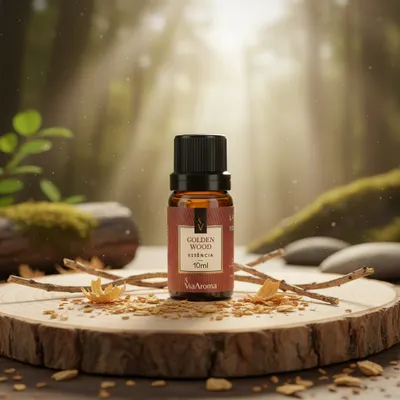 Essência Golden Wood Via Aroma – 10 ml