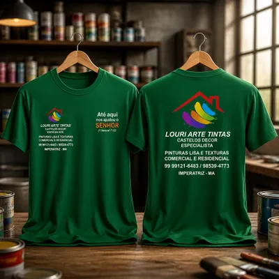 Camiseta Estampa Empresarial