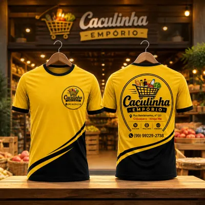 Camisa Gola redonda na malha dryfit 
