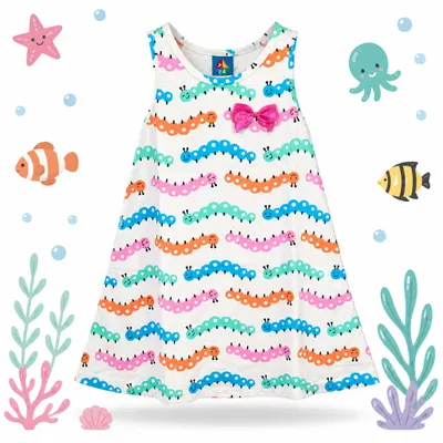 Vestido Pipa Verão (Centopéia).