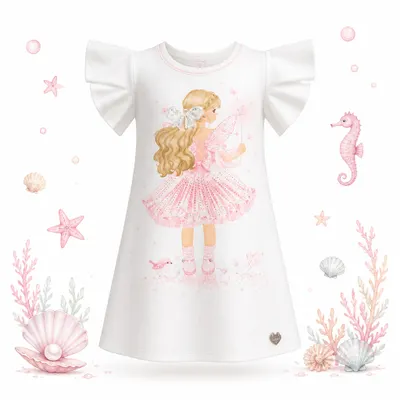 Vestido Kukiê Clássico (Princesa Rosa).