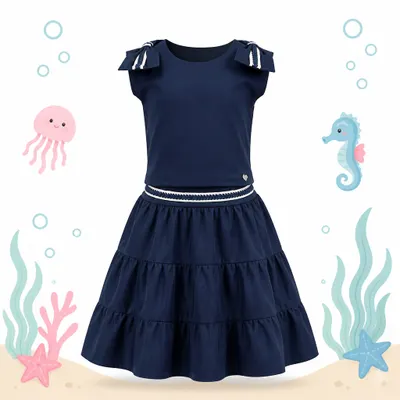Conjunto Feminino Cattái For Funn Azul 