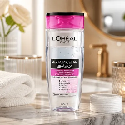 Água Micelar L’Oréal Bi-Fásica