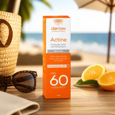 Protetor Solar Actine FPS 60