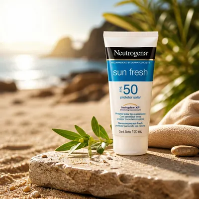 Protetor Solar Neutrogena Sun Fresh FPS50 120g