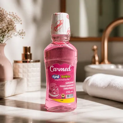 Enxaguante Bucal Carmed Fini Beijos 250ml