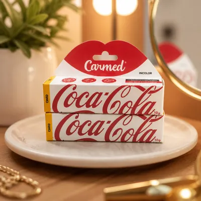 Hidratante Labial Carmed Coca-Cola Incolor 10g