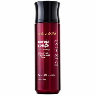 Body splash nativa SPA cereja rouge