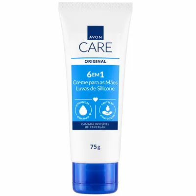 Creme para as Mãos 6 em 1 luvas de silicone 