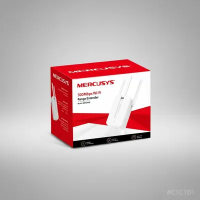 Repetidor wi-fi mercusys mw300re 300mbps branco