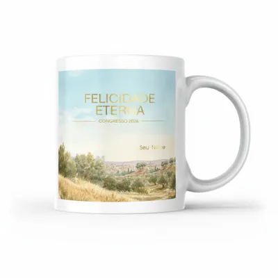 Caneca Porcelana Personalizada 