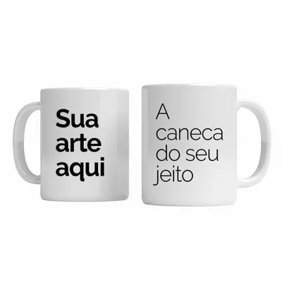 Caneca Porcelana Personalizada 