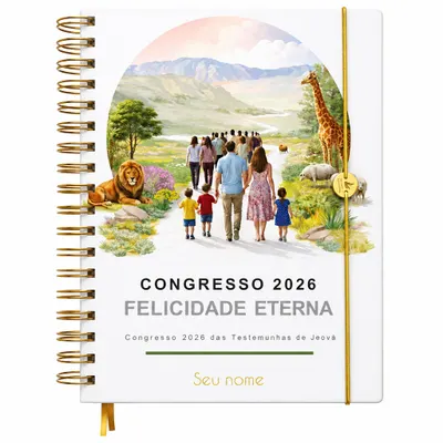Caderno  Seja Feliz 