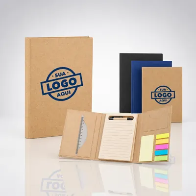 Kit bloco de anotações completo