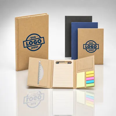 Kit bloco de anotações completo