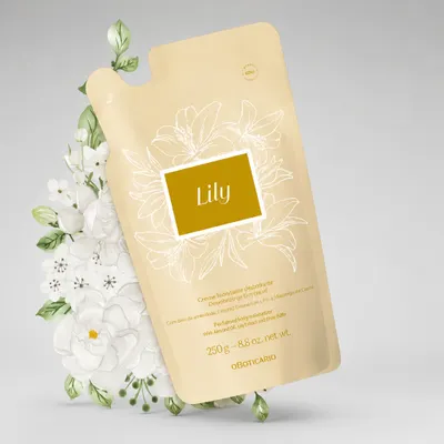 Refil creme acetinado Llily 250G