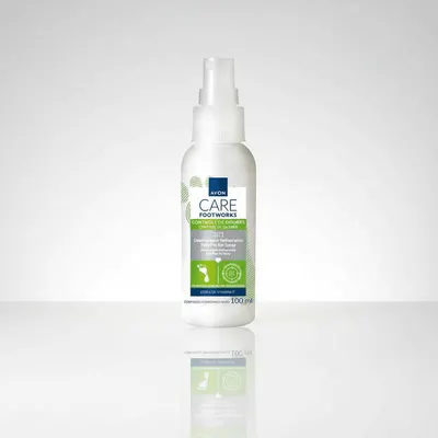 DESODORANTE SPRAY PARA OS PÉS AVON CARE FOOTWORKS - 100 ML